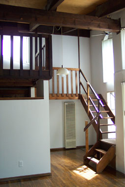Staircase to Loft - Click to Enlarge